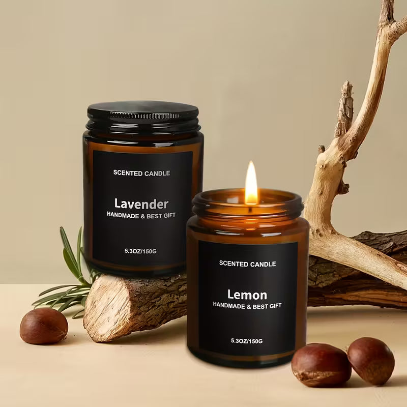 SEVEN MOONS 5.3oz (150g) Große Sojawachs-Duftkerzen