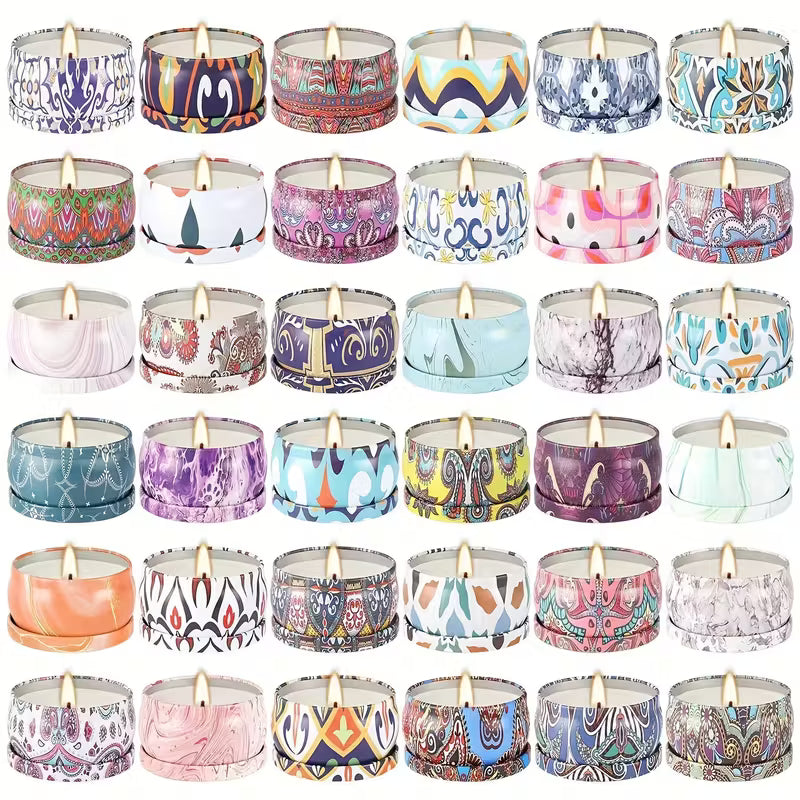 36er-Pack Duftkerzen-Set