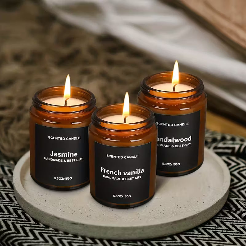 SEVEN MOONS 5.3oz (150g) Große Sojawachs-Duftkerzen