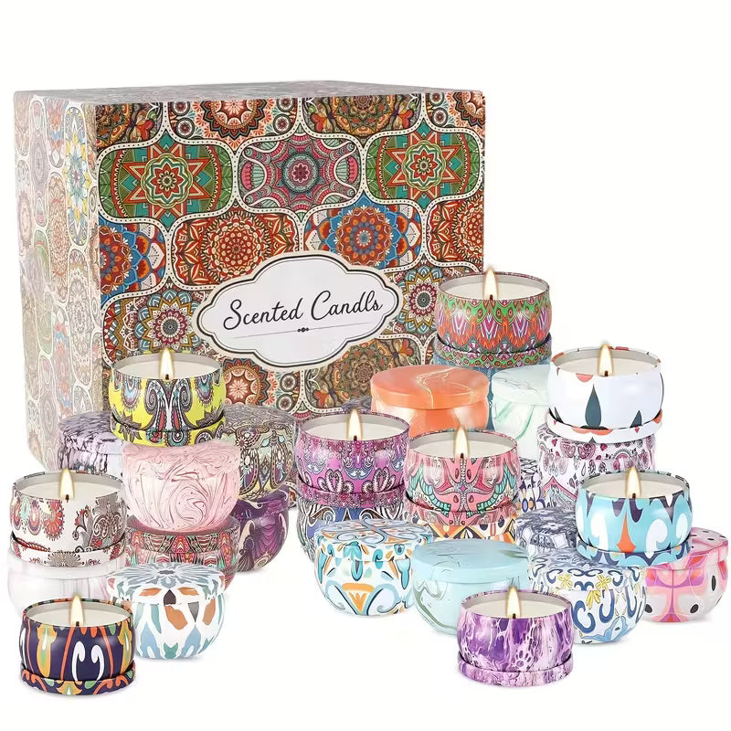36er-Pack Duftkerzen-Set