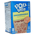Kellogg's Pop-Tarts Snickerdoodle 8er 4x2 einzeln verpackte große Kekse mit Snickerdoodle-Füllung und Glasur